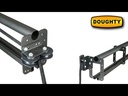 Six-Track contre poids de 1.3kg pour poulie, noir