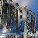 Cadre H grand en tube de 48mm, livré avec 4 goupilles à écrou CCS6-604, CMU 100kg