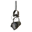 Etrier avec demi connecteur CCS6-604 avec goupille à écrou pour système modulaire, noir