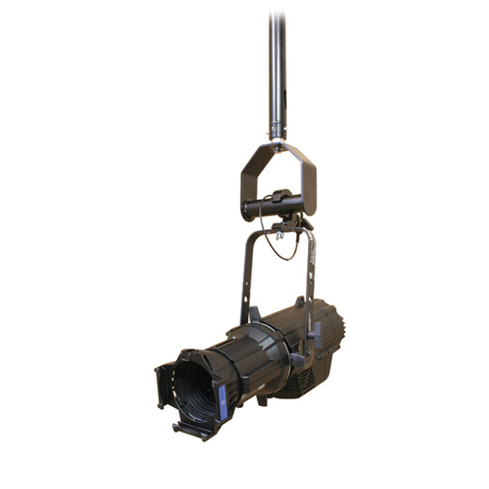 Etrier avec demi connecteur CCS6-604 avec goupille à écrou pour système modulaire, noir