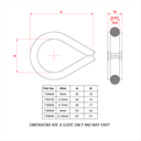 Cosse 8mm