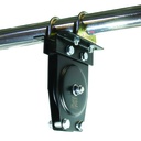 Equerre 150mm (B) avec boulon "U" pour poulie sur tube de 48-51mm, CMU 150kg (la paire)