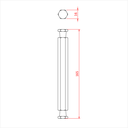Spigot enclenchement 16mm EXTENSION