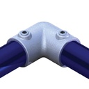 Coude 90° galvanisé pour tubes de 48mm