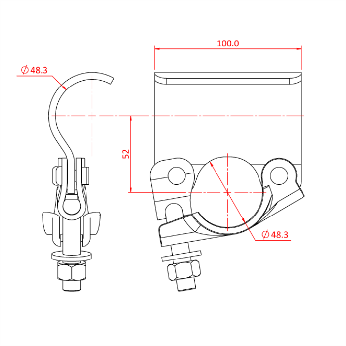 Plaque échafaudage WRAPOver BOARD SUPPORT