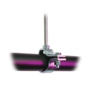 Bride universel de suspension pour tube de 48mm et filetage M12
