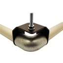 Cintre de grille, coin, noir