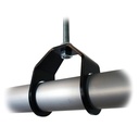 Cintre universel pour tube de 48mm, noir
