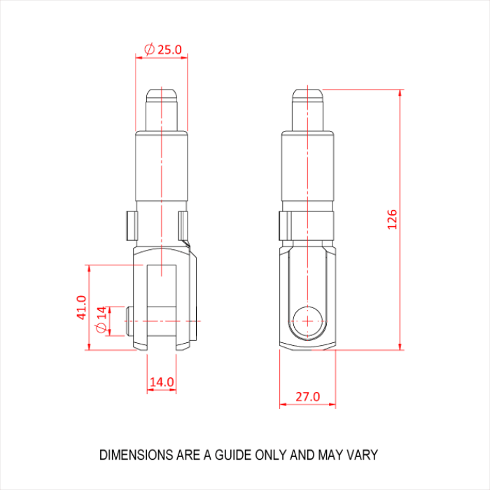 Reutlinger 50SV II avec fourche (4mm , CMU 80Kg) (5mm , CMU 130Kg)