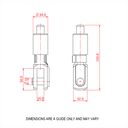 Reutlinger 66SV II avec fourche (6mm , CMU 190Kg) (6.35mm , CMU 210Kg)