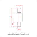 Reutlinger 80SV II M20 mâle (6mm - 190Kg) (8mm - 330kg)