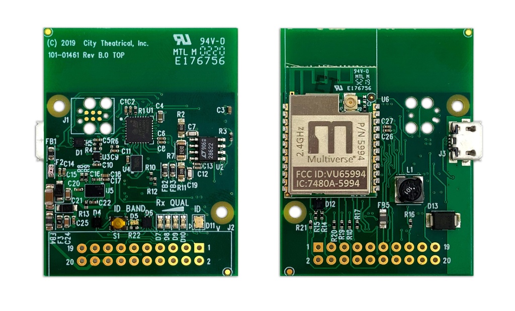 Carte récepteur MULTIVERSE, 2.4GHz