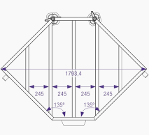 MPT BALLAST FRAME 1000KG
