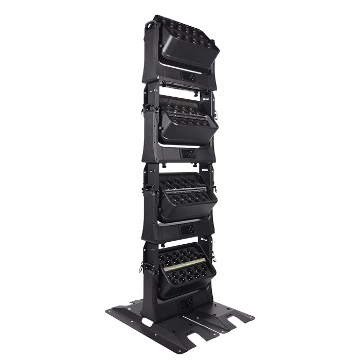 Aurora Blast;  22 x 40W RVBB + strobe 144 x 5W BF