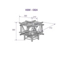 SQUARE H30V 5-WAY CORNER