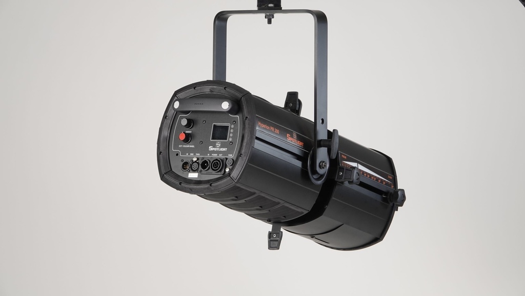 Profile LED 200W, zoom 25°-50°, RGBW, white 2700-8000K, DMX