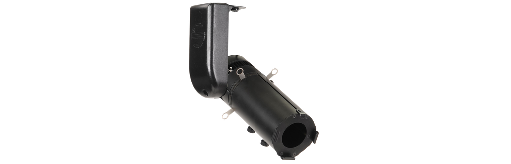 Pinspot 30W, stand-alone, choice of LED: 2700K/3000K/4000K, choice of optics: 10°/15°/26°/36°/60°, DMX