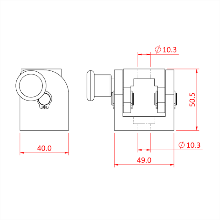 Space Saver Clamp, WLL 100 kg