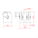 Space Saver Clamp, WLL 100 kg