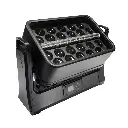 Aurora Blast;  22 x 40W RVBB + strobe 144 x 5W BF