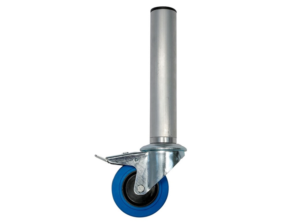 SINGLE LEG  CAST./BRAKE H=40CM