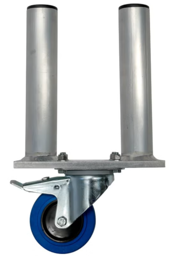 DOUBLE LEG  CAST./BRAKE H=50CM