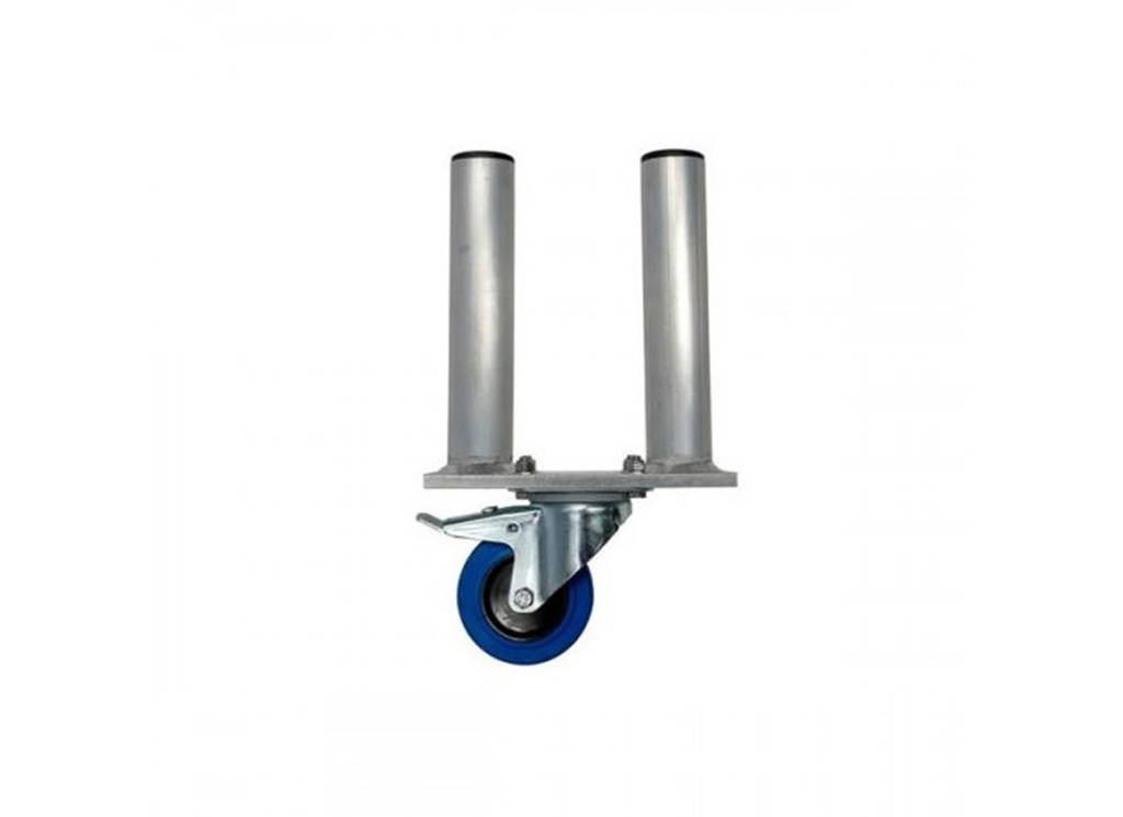 DOUBLE LEG  CAST./BRAKE H=70CM