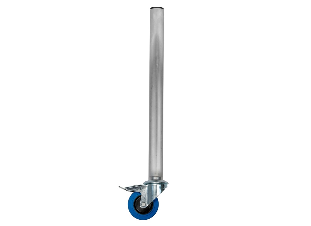 SINGLE LEG  CAST./BRAKE H=100CM