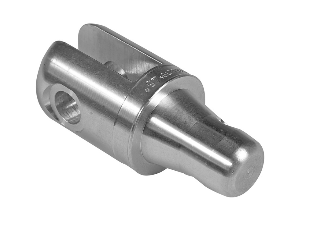 HINGE FORK, 45DGR DRILL IN CCS6