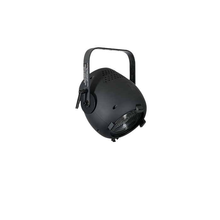 B EXPO100MWW; fresnel à LED (blanc chaud) de 100 W à 3'000°K, zoom manuel de 21°-85°, IRC98