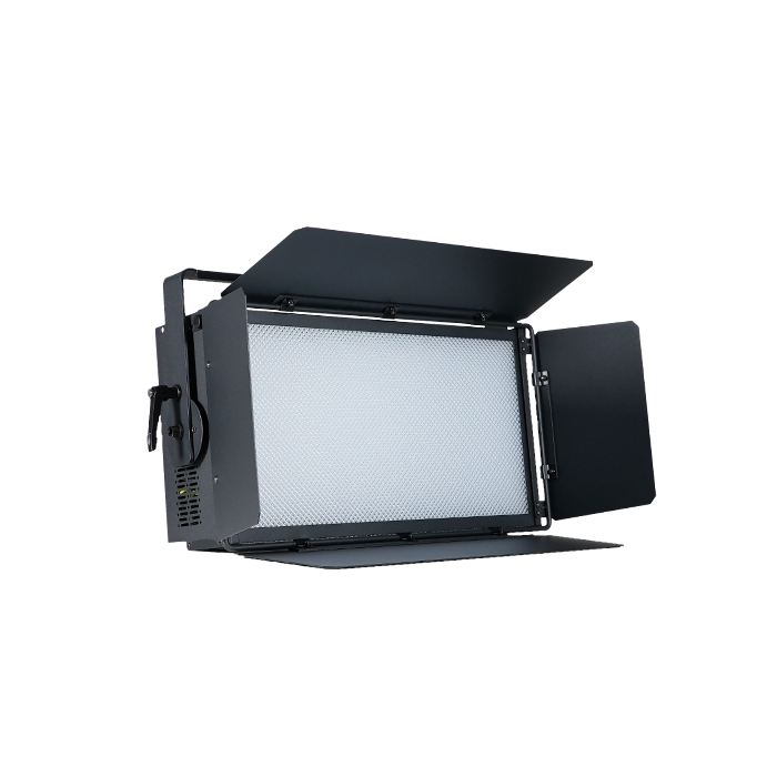 B PANEL360TW (360 x TUNABLE WHITE LED 2700-6300K), CRI 96, 120° inklusive Flügeltor, DMX + manuell Dimmer & CCT, 240 Watt Leistungsaufnahme