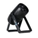 B PAR360Z; zoompar avec 7 LED RVBB de 60W, IP65, zoom de 4.3°-45°, 1'200Hz, DMX, consommation 370 Watts