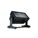 B P9Z; projecteur de surface à 36 LED RVBB de 15W, IP 65, zoom motorisé 7-58°, pilotage par segments, DMX