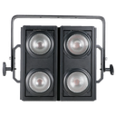 B BLINDED DOUBLE BRACKET; lyre d'accroche pour 2 BLINDED