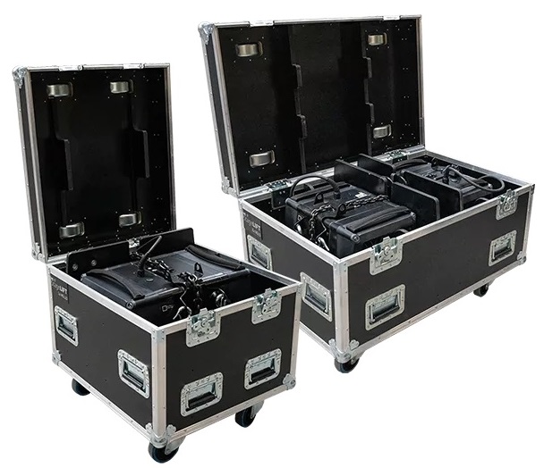 NSL5 Flightcase; flight-case pour 2 palans 500Kg