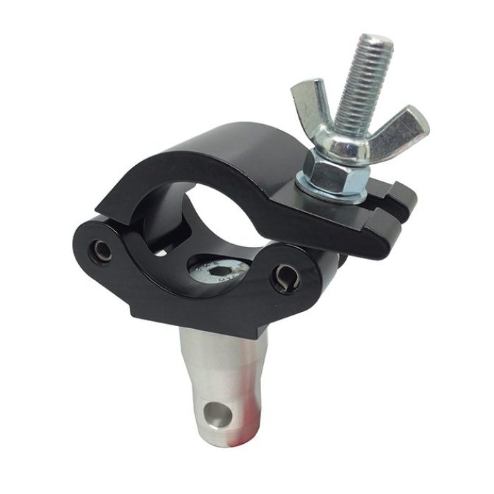 DOUGHTY USA Clamp schwarz mit Konusverbinder CCS6 (Prolyte kompatibel)