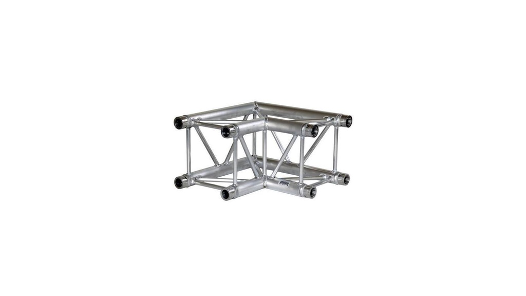 [H30V-C003] SQUARE H30 2-WAY CORNER 90DRG