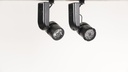 Pinspot 30W, Eigenständig, wählbare LED (2'700, 3'000 oder 4'000°K), wählbare Optik (10, 15, 26, 36 oder 60°), DMX