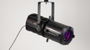 Profile LED projecteur Hyperion 200W, RVBB, blanc 2'700-8'000°K, zoom 25-50°, DMX + manuel
