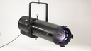 Profile LED projecteur Hyperion 700W, blanc froid 5'600°K, zoom 20-40°, DMX + manuel