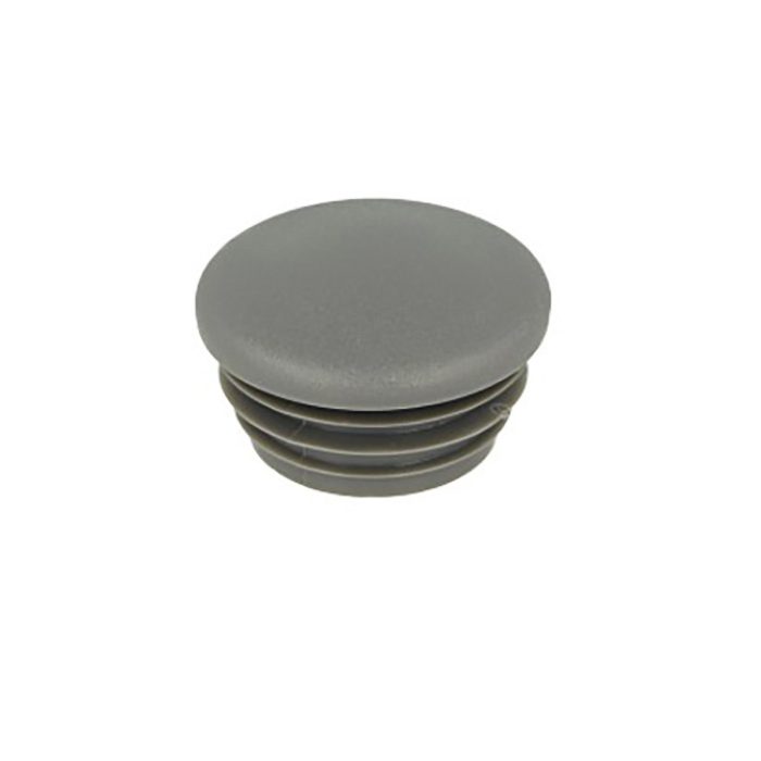 Bouchon de fin pour tube de 48mm, gris