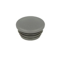 Bouchon de fin pour tube de 48mm, gris