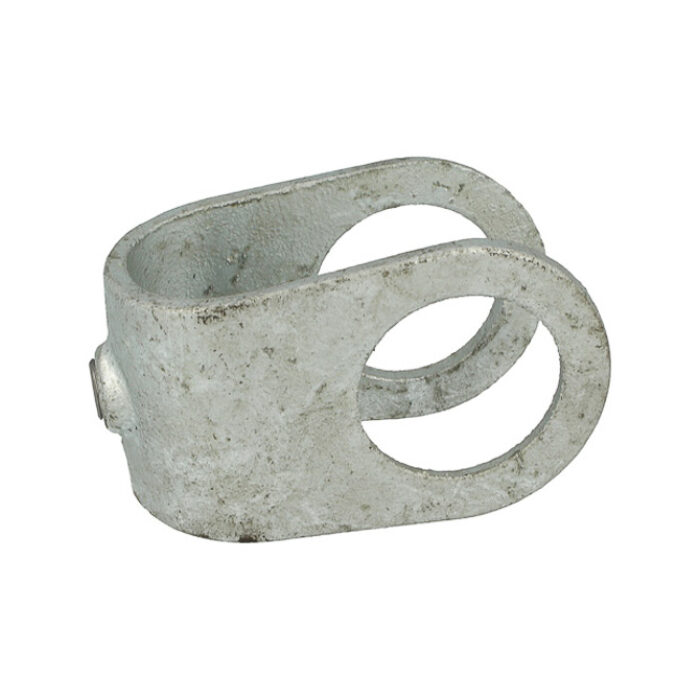 Bague de "croissement linéaire" galvanisé pour tube de 48mm