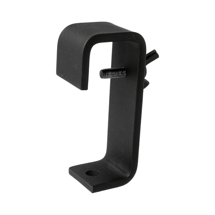 Crochet charge lourde pour tube de 48-51mm, CMU 150kg, noir