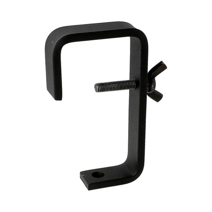 Hook Clamp 60-75mm, WLL 50kg,  Schwarz