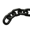 Chaîne de suspension galvanisé noire, CMU 250 kg (au mètre)