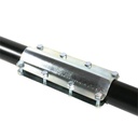 Plaque de raccordement 38mm pour tubes de 48-51mm