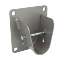 Support mural pour tube de 48mm