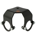 Cintre de grille démontable pour coin, CMU 200kg, noir