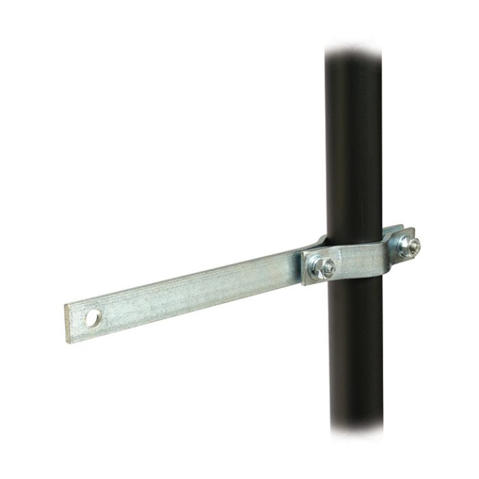 Bras de force acier pour tube de 48mm, droit, CMU 12kg